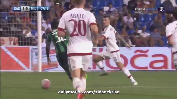 All Goals HD | AC Milan 1-1 Sassuolo - Trofeo TIM 12.08.2015 HD