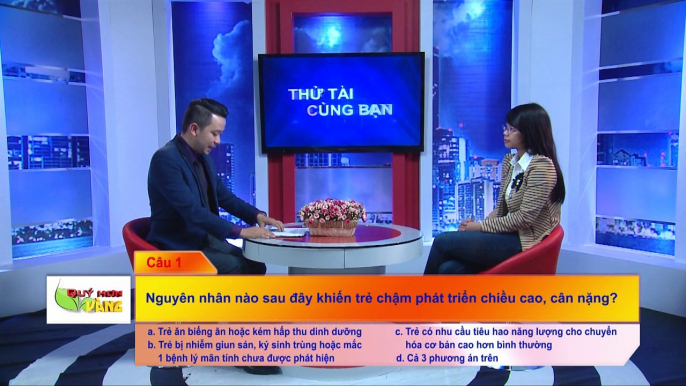 Tăng cường hấp thu dinh dưỡng giúp trẻ cao lớn khỏe mạnh [VTV2 04072015]