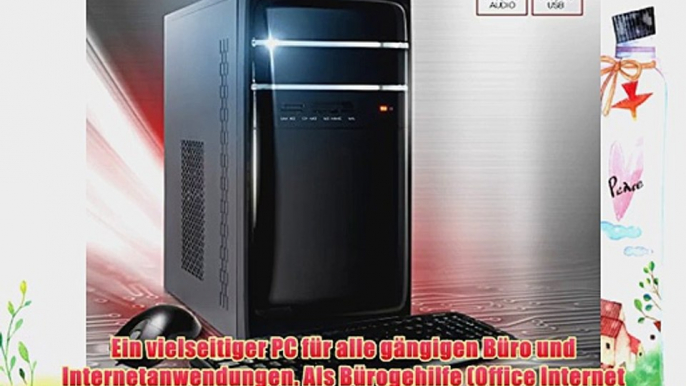 DEViLO PC-Set 1166 - AMD A8-7600 4x 3100MHz | 8GB DDR3 | 240 GB SSD   1TB HDD | Radeon R7 HDMI DVI