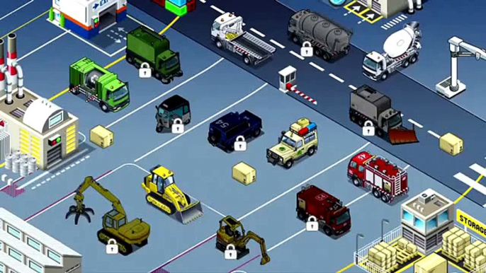 Vehicles, cars, trucks puzzles for toddlers