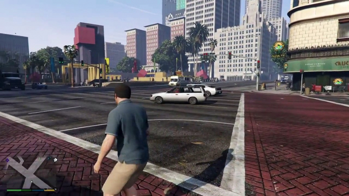 Grand Theft Auto V talking to a stupid kid funny moments