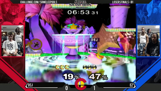 SR - DSJ (Jigglypuff) Vs. EZ (Captain Falcon) - Melee Singles Losers Finals B1