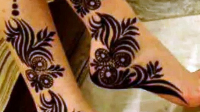 Mehandi Designs - beautiful mehendi designs for bridal legs 2014 collection