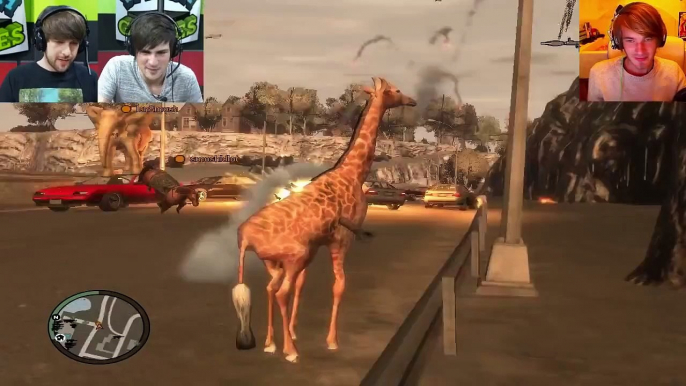 PEWDS & SMOSHS MADAGASCAR (Gametime w/ Smosh)