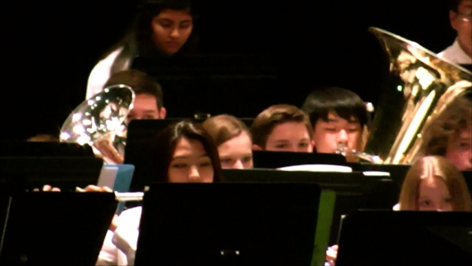 Cedar Valley Middle School Honors Band UIL 3/28/15