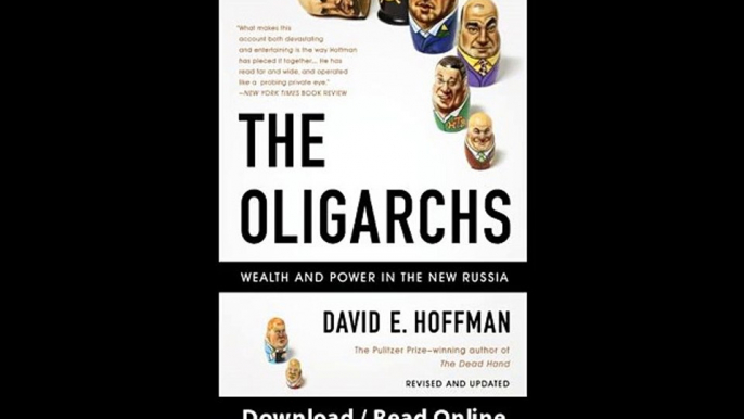 The Oligarchs Wealth And Power In The New Russia EBOOK (PDF) REVIEW