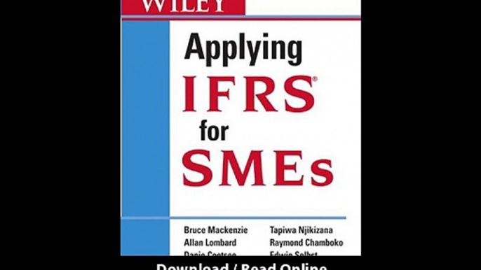 Applying IFRS For SMEs EBOOK (PDF) REVIEW