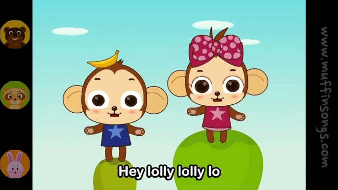 Muffin Songs - Hey Lolly Lolly  nursery rhymes & children songs with lyrics  muffin songs