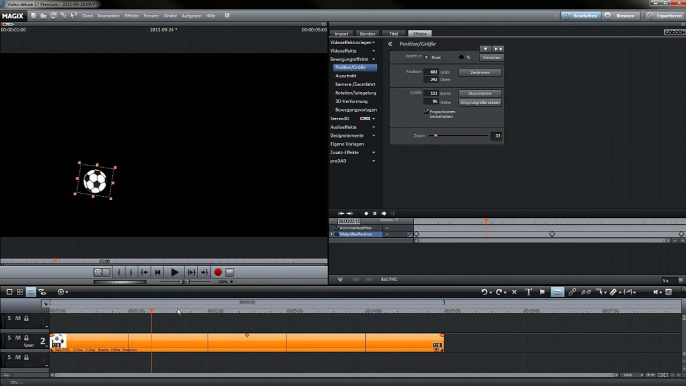 Keyframe Animation mit Magix Video Deluxe