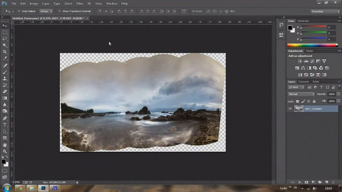 Landscape Photography [How To Merge Photo into Panorama] "Stitching"