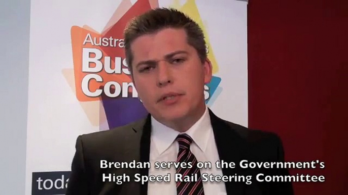 Brendan Lyon - High speed rail in Australia