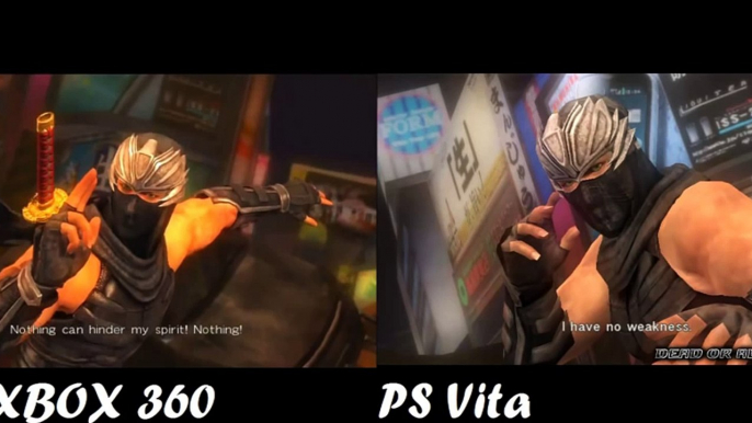 Playstation Vita (PS Vita) vs Playstation 3 (PS3)/ XBOX 360 - Graphical analysis.