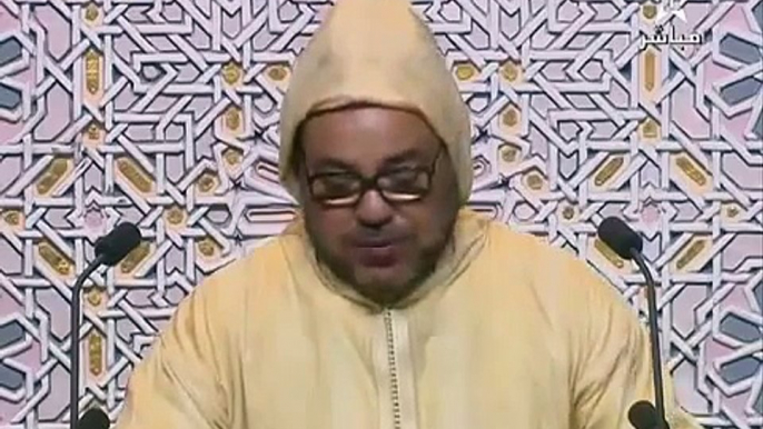 خطاب الملك محمد السادس بمناسبة افتتاح السنة التشريعية الخامسة  أمام أعضاء مجلسي البرلمان.