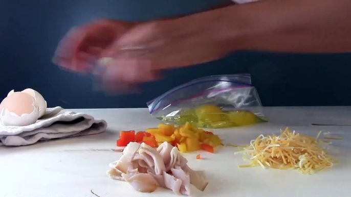 How To: Make an Omelet in a Plastic Bag