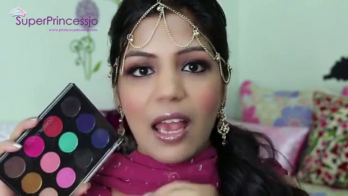 Awesome Makeup tips" Easy MAkeup At Eid- Red Gold Eye" Follow makeup tips