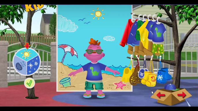 Sid The Science Kid Weather Wheel Cartoon Animation PBS Kids Game Play Walkthrough