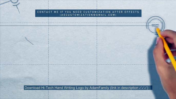 Hi-Tech Hand Writing Logo by AdamFamily| After Efects Project Files - Videohive template