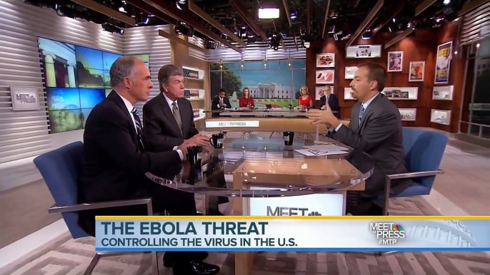 NBC: Senator Blunt Discusses Ebola With Chuck Todd On "Meet The Press" 10/19/14