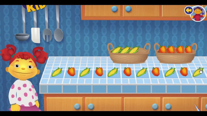 Sid The Science Kid Vegetable Patterns Cartoon Animation PBS Kids Game Play Walkthrough