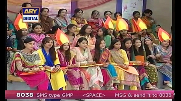 Good Morning Pakistan With Nida Yasir on ARY Digital Part 2 - 19th August 2015