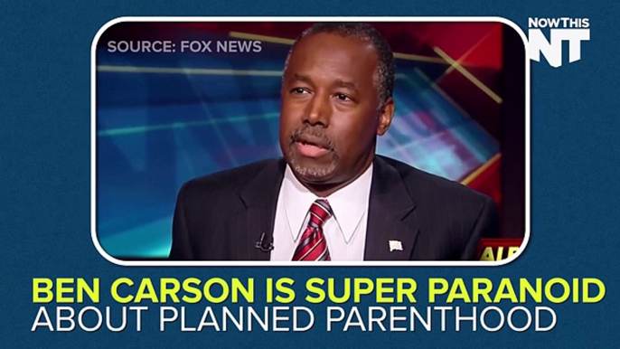 Ben Carson Thinks Planned Parenthood Is In Black Neighborhoods For Population Control