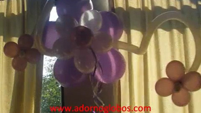 Decoracion con globos para boda