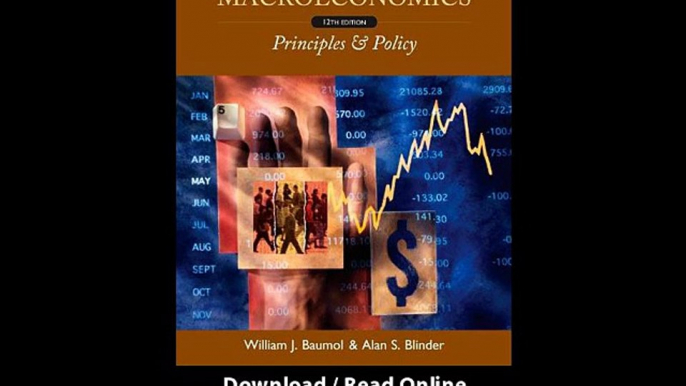 Macroeconomics Principles And Policy EBOOK (PDF) REVIEW