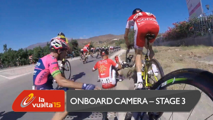 Onboard camera / Cámara a bordo - Stage 3 (Mijas / Málaga) - La Vuelta a España 2015