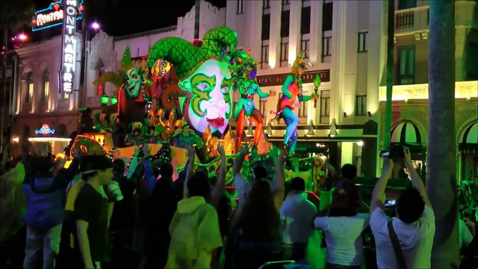 Mardi Gras Parade 2014, Universal Studios Florida, Universal Orlando