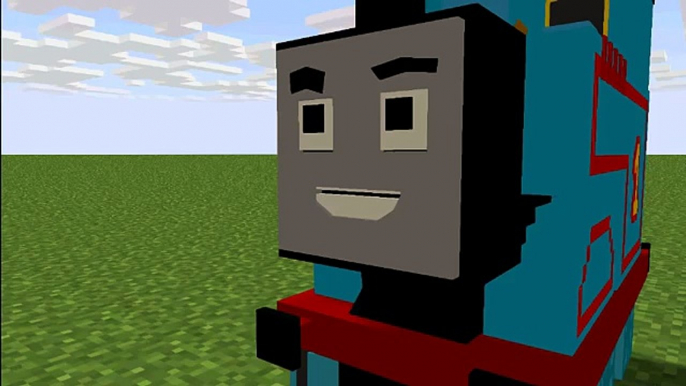 Thomas the tank engine minecraft animation test