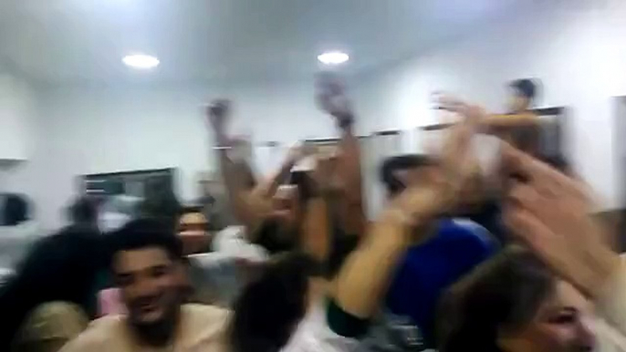 PTI Workers Celebrating NA-122 Result At Chairman Secretariat Lahore