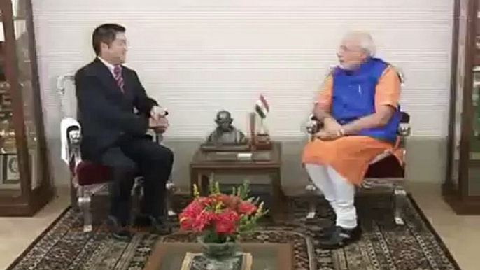 India's Prime Minister Narendra Modi, China's President Xi Jinping Meet at Gujarat 480p