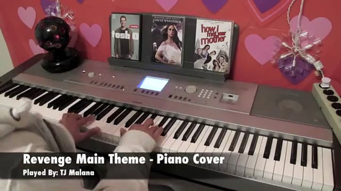 ABC's Revenge Main Theme Song - Piano Cover (TJ Malana)