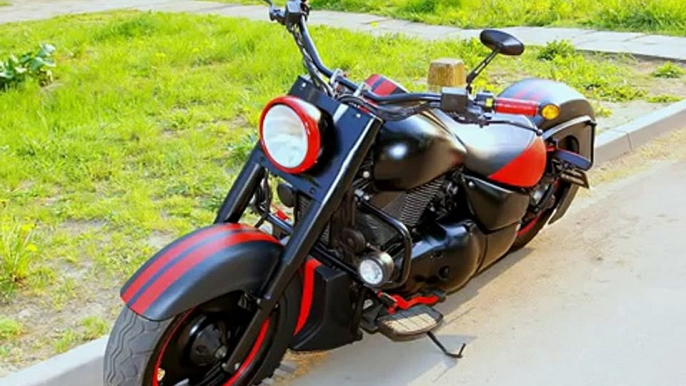 honda harley yamaha suzuki VL 1500 Intruder custom chopper bobber VS