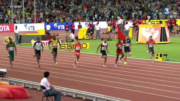 VIDEOS. Mondiaux d'athlétisme : Jimmy Vicaut se qualifie pour la finale du 100 m, Christophe Lemaitre éliminé