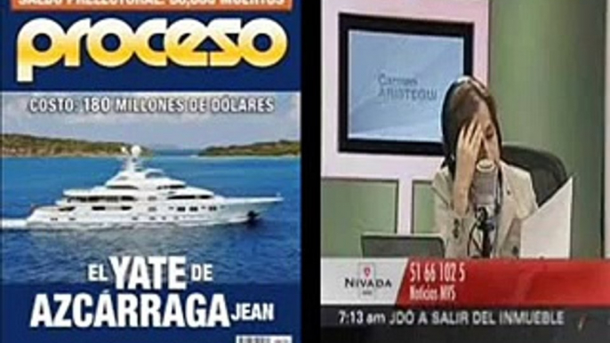 El Yate de Azcarraga con Aristegui