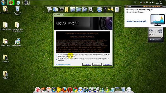 Como Descargar E instalar sony vegas pro 10 Full Español HD MARZO 2013