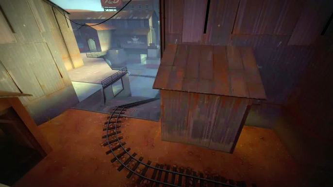 TF2 Jumping - Badwater: Cool slide jump in Badwater