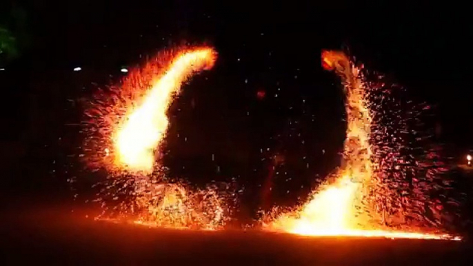 Steel Wool and trcik photography -   ► @ blazingphoto