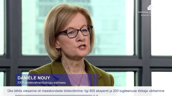Intervjuu Danièle Nouyga EKP järelevalveülesannete täitmist käsitleva esimese aastaaruande teemal