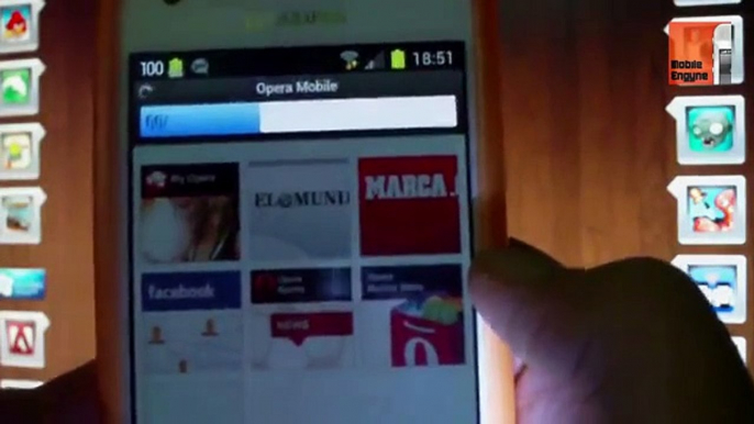 Apps para Android: (Navegadores) Opera, Maxthon, Dolphin Browser, Firefox y Google Chrome