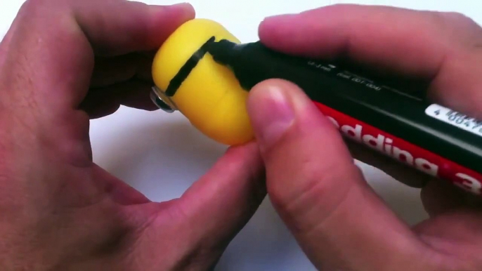 How to make Minions from Kinder Surprise eggs Despicable unboxingsurpriseegg