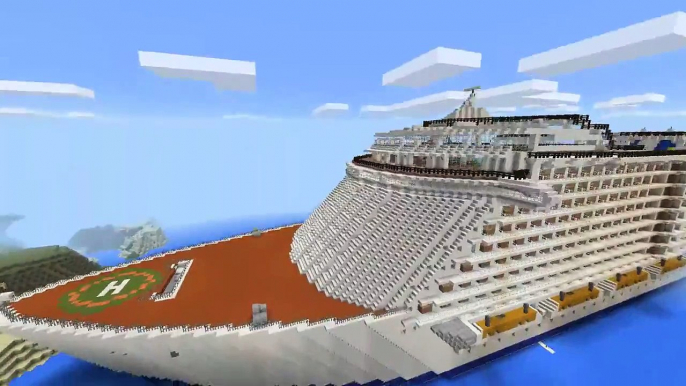 MINECRAFT PE-OASIS OF THE SEAS parte 2 in costruz.