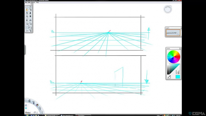 Environment Sketching Class with Philip Dimitriadis