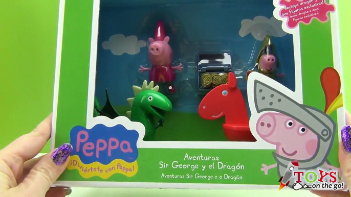 Peppa Pig Aventuras de Sir George y el Dragón - Princesa Peppa - Juguetes de Peppa Pig