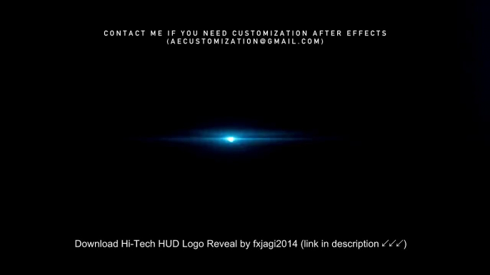 Hi-Tech HUD Logo Reveal by fxjagi2014| After Efects Project Files - Videohive template