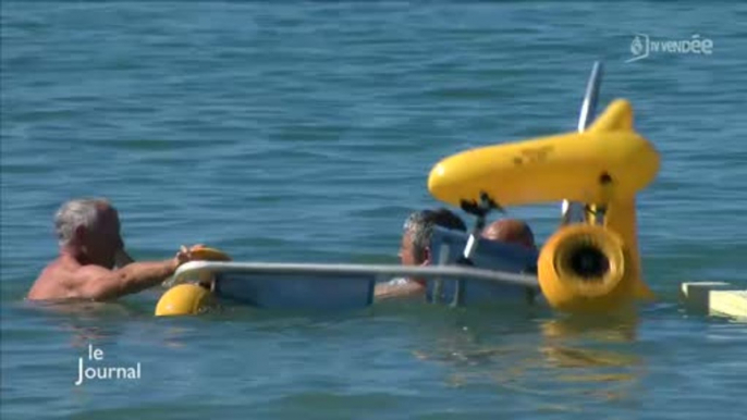 Longeville-sur-Mer: Mer accessible aux personnes handicapées