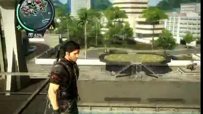 Just Cause 2 Cruise Ship Diving Board