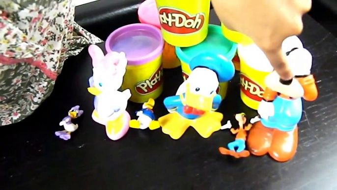 MICKEY MOUSE CLUBHOUSE Disney Characters Play Doh Surprises. Mickey Mouse Play Doh Surpris