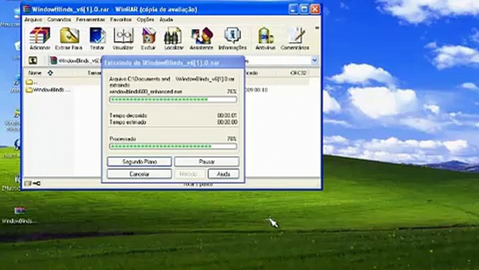 como instalar temas no windows xp(personalizar)